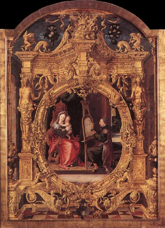 BLONDEEL, Lanceloot St Luke Painting the Virgin s Portrait oil painting picture